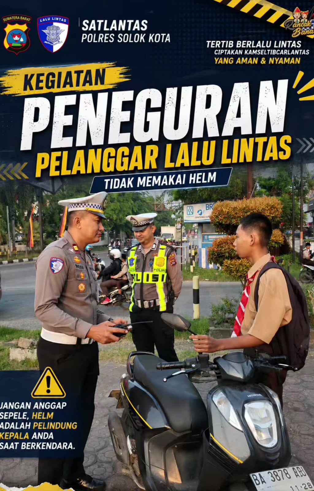 Penindakan Knalpot Bising