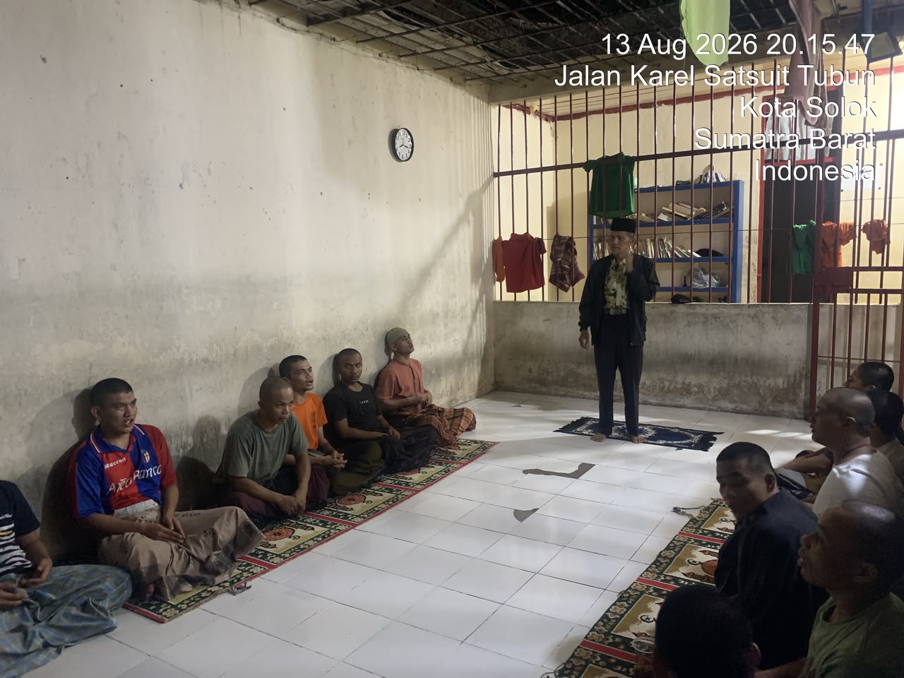 Siraman Rohani di Balik Jeruji, Polres Solok Kota Bina Mental dan Keimanan Para Tahanan